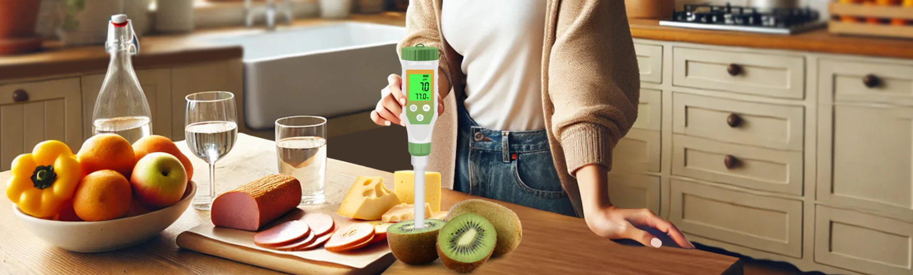 food ph meter